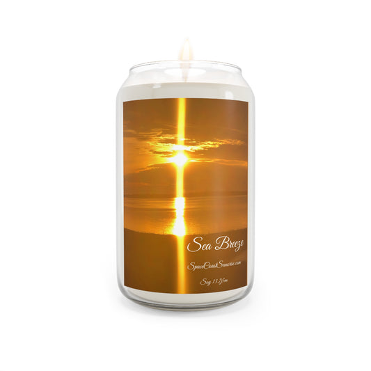 Sunrise Classic Sea Breeze Candle, 13 75oz Soy Candle