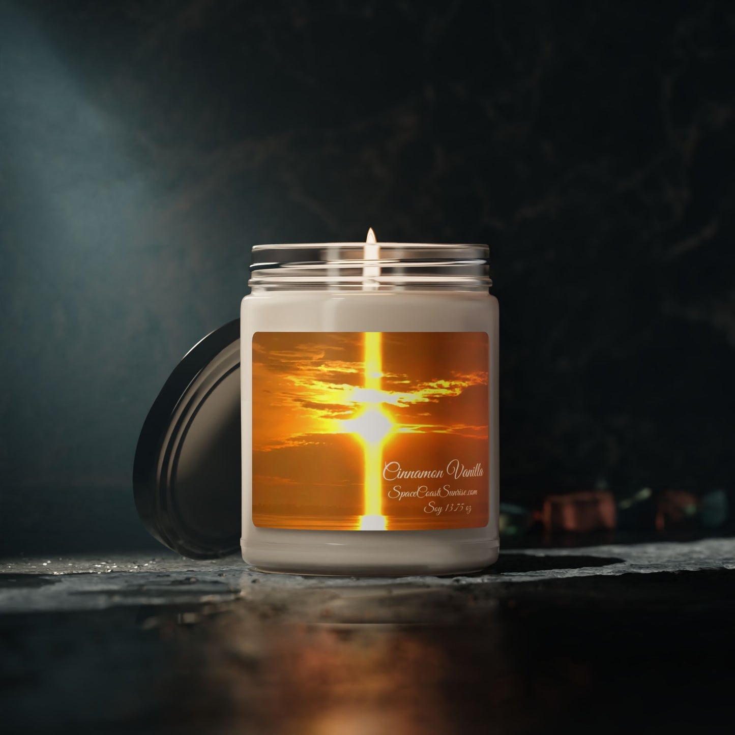 Classic Cinnamon Vanilla Scented Soy Candle