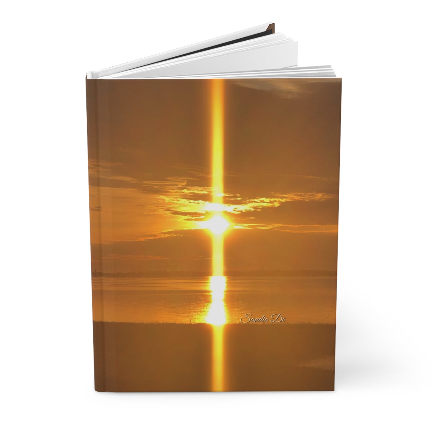 Sunrise Classic Cross Hardcover Journal