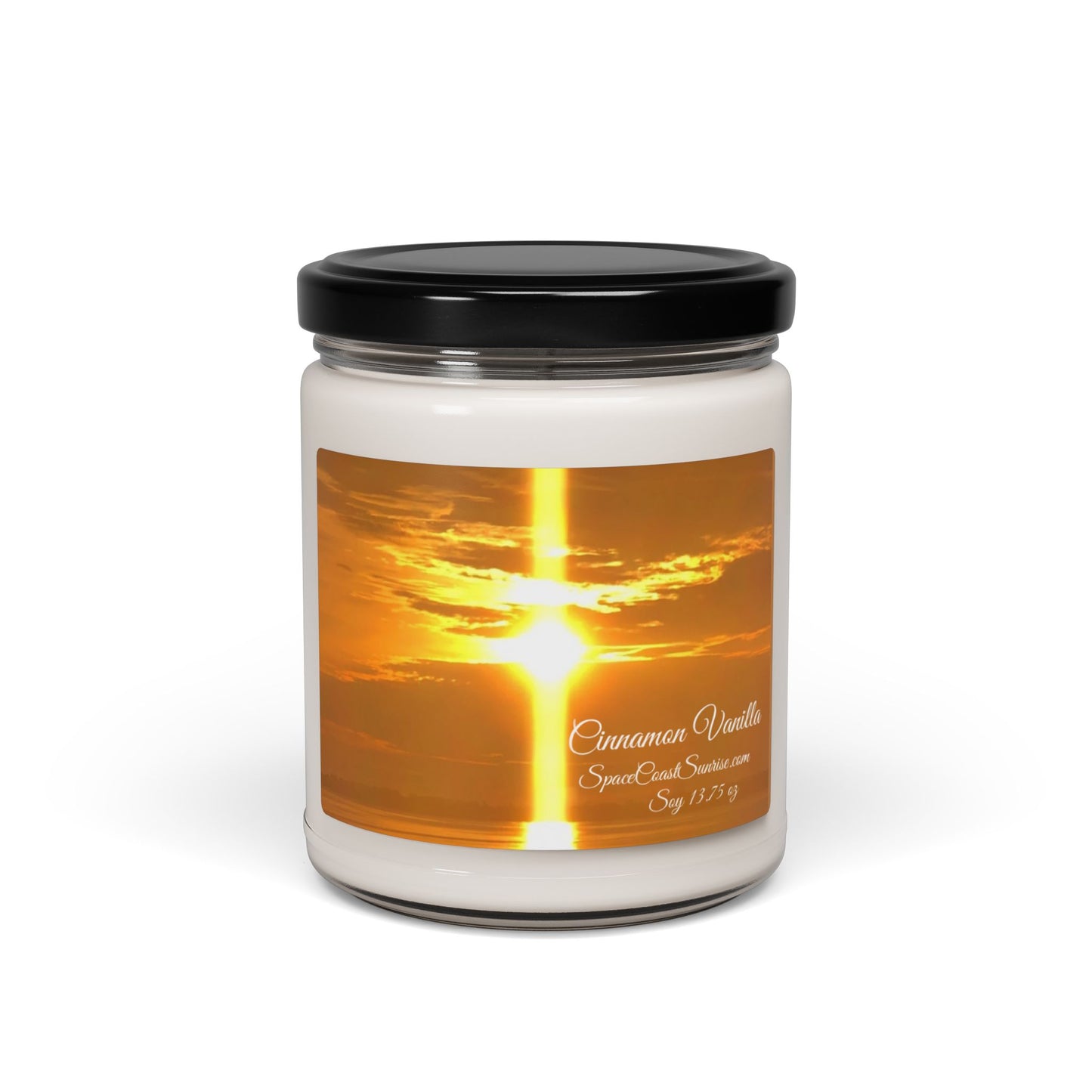 Classic Cinnamon Vanilla Scented Soy Candle